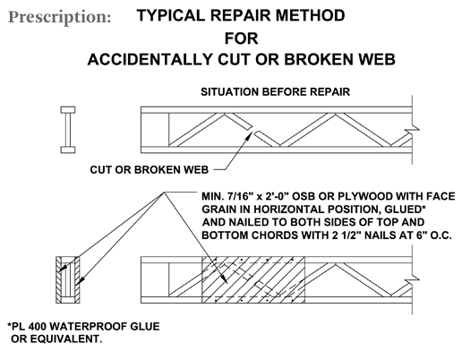 Cut or Broken Web